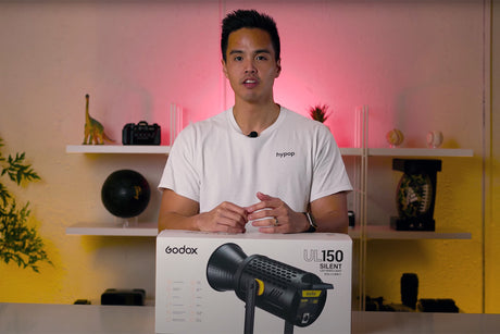 Godox UL150 SILENT + FANLESS LED Video Light Unboxing & Review