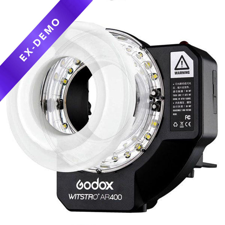Godox Witstro AR400 LED Ring Flash Light (DEMO STOCK)