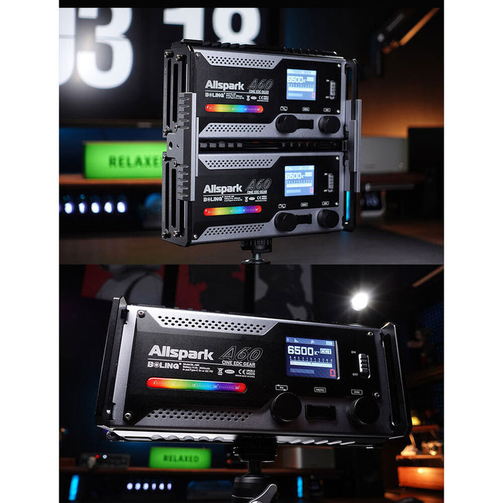 Boling BL-A60 Pocket RGB LED On-Camera Video Light (OPEN BOX)