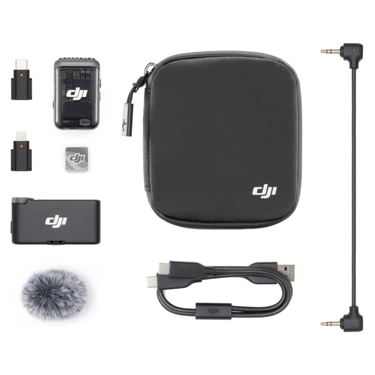 DJI Mic 2 2-Person Wireless Microphone System/Recorder - (2 TX + 1 RX + Charging Case)
