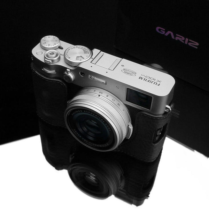 Gariz HG-X100VIBK Black Leather Camera Half Case for Fujifilm X100VI