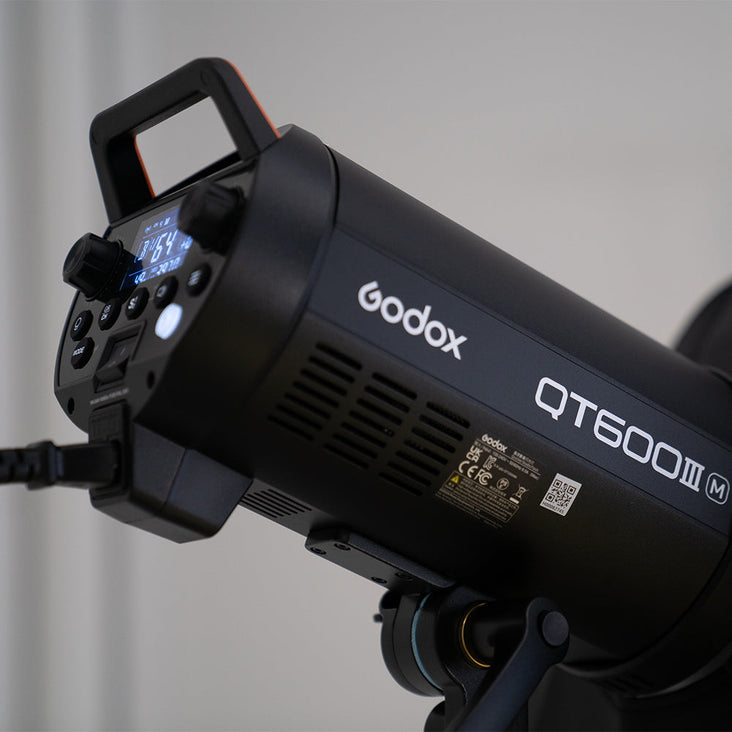 Godox 1200W (2x QT600IIIM 600W) HSS Professional Flash Strobe Lighting Kit - Bundle