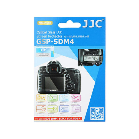 JJC GSP-5DM4 Ultra-Thin Optical Glass LCD Screen Protector for Canon 5DM3/5DM4/5DSR/5D3/5D4