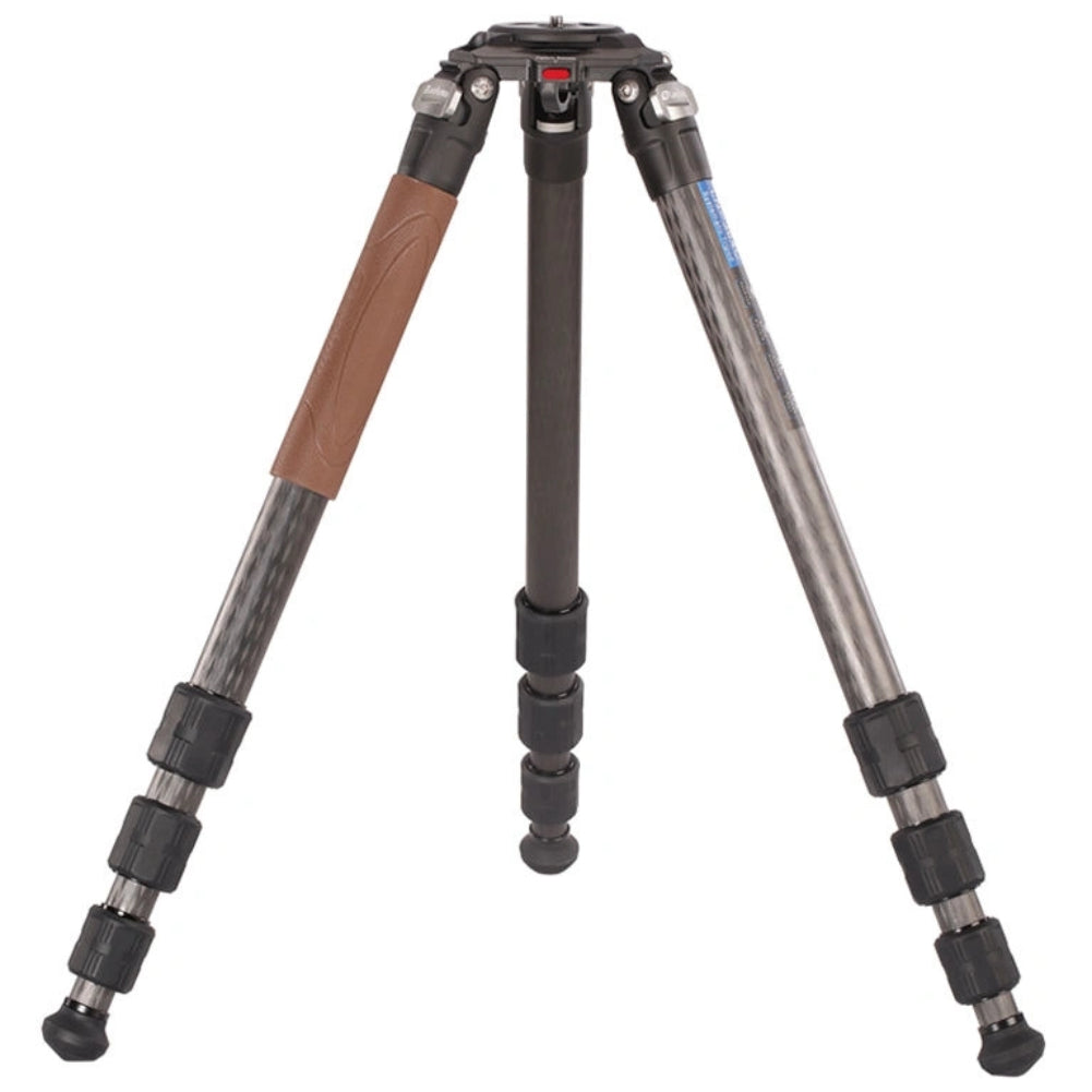 Trépied Leofoto LM-364CX + Rotule LH-55LSC - Carbone, 75mm, Pour Tir Extérieur Et Photo