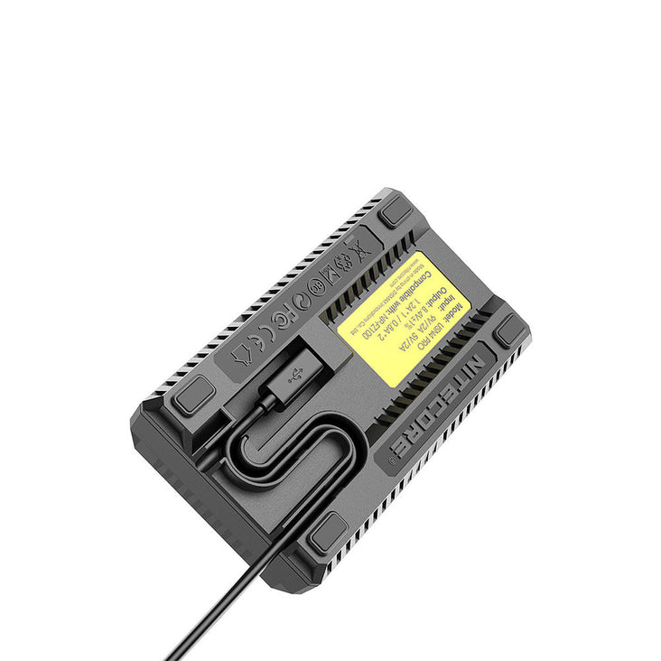 NITECORE USN4 Pro Digital USB Charger for SONY a7iii, a7R iii, a9 battery NP-FZ100