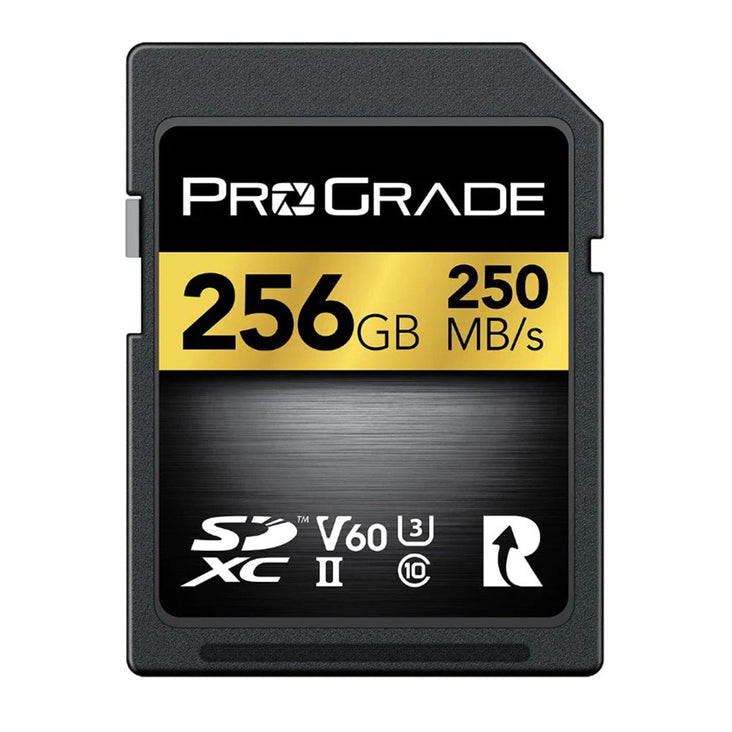 ProGrade Digital 256GB SDXC UHS-II V60 Memory Card (Gold)
