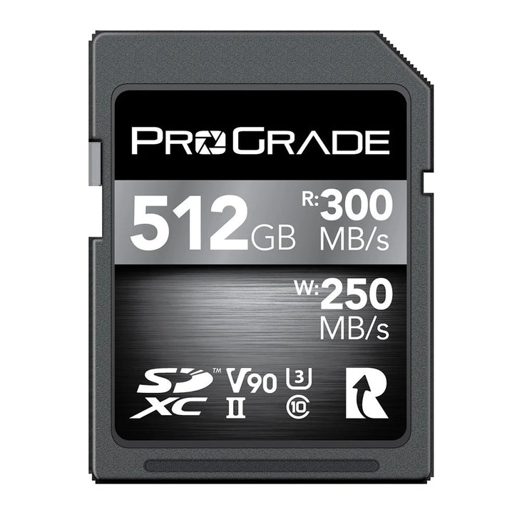 ProGrade Digital 512GB SDXC UHS-II V90 Memory Card (Cobalt)
