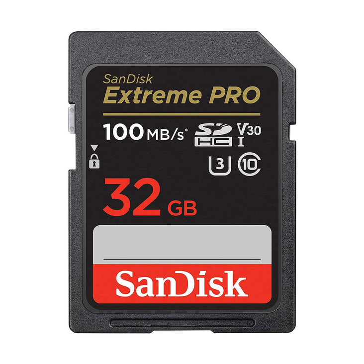 SanDisk Extreme Pro SDHC UHS-I Memory Card 32GB 100MB/s
