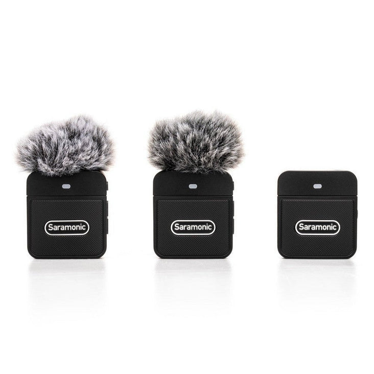 Saramonic Blink 100 B2 Ultra-Portable 2-Person Clip-On Wireless Microphone System for Cameras & Mobile Devices