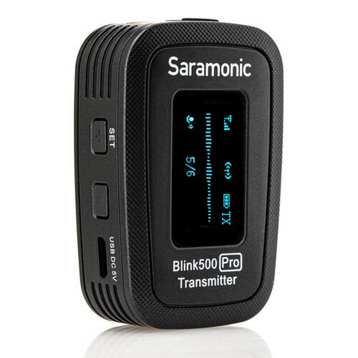 Saramonic Blink 500 Pro B1 Digital Camera-Mount Wireless Omni Lavalier Microphone System (2.4 GHz, Black)