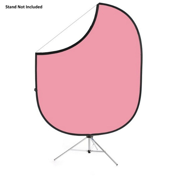 Savage Folding Light Pink/White Collapsible 1.52m x 1.83m Backdrop