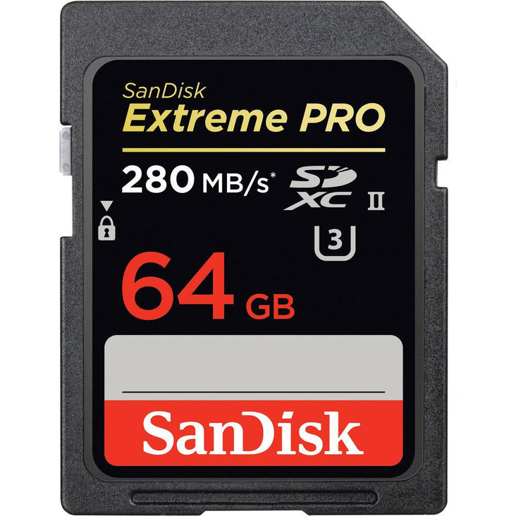 Sandisk Extreme PRO SDHC CLASS U3 CARDS Read 280MB/s Write Speed 1667x