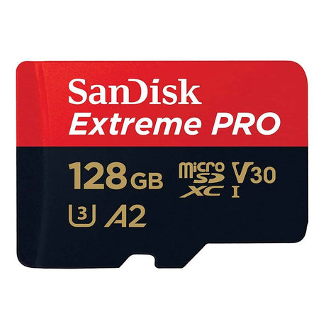 SanDisk Extreme Pro 128GB microSDXC U3 Memory Card