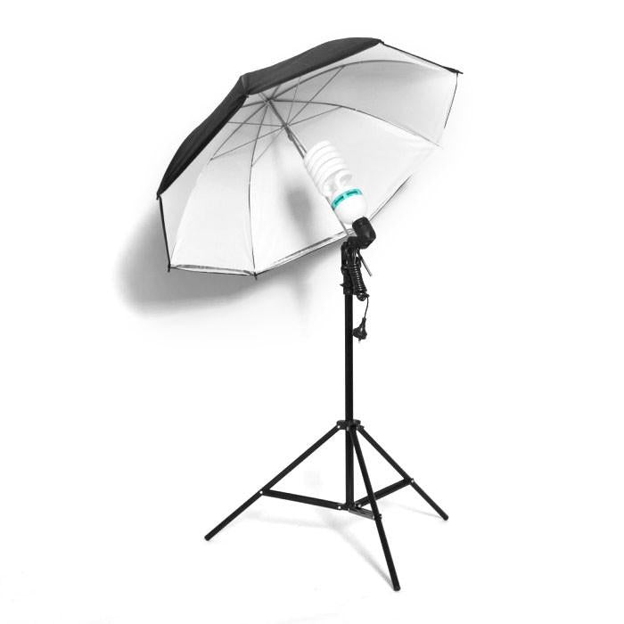Hypop 125W Single Umbrella Continuous Lighting Kit