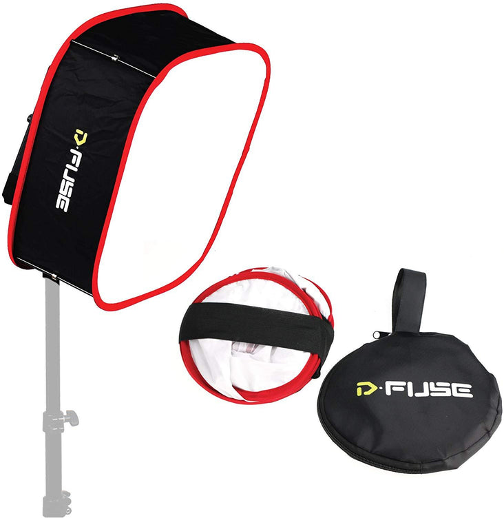 D-Fuse DF-1L Collapsible Universal Softbox for Aputure LS-1S (12" x 12" Rear Opening)
