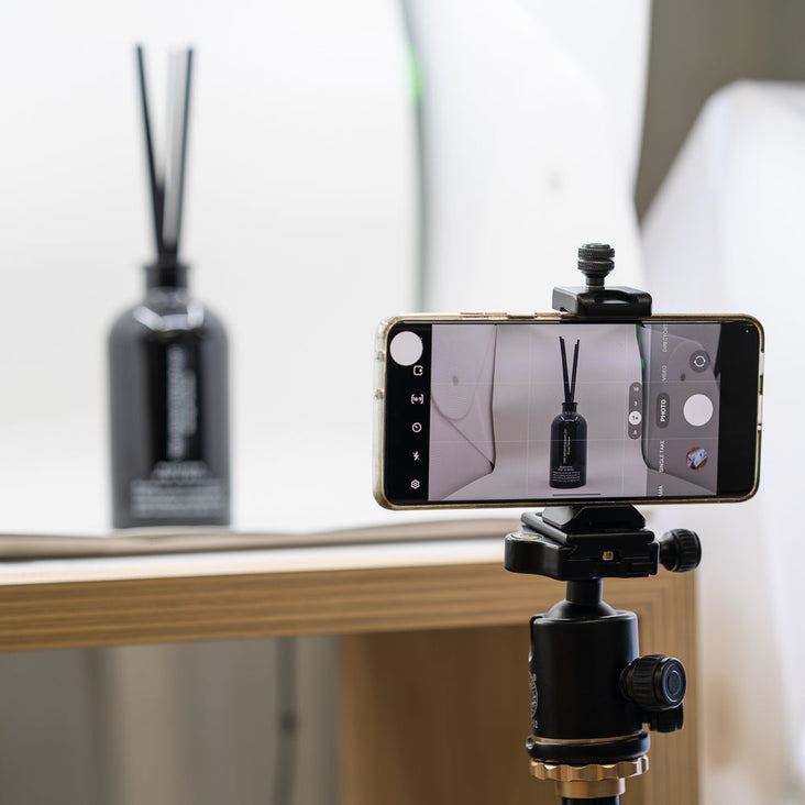 Professional Metal Bracket with Cold Shoe Mount (Smartphone)
