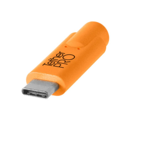 TetherPro USB-C to USB 3.0 Male B 4.6m Hi-Vis Orange