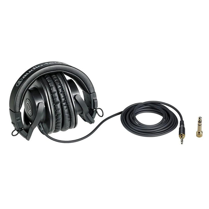 Audio Technica ATH-M30X Fixed Cable Monitoring and Tracking Headphones