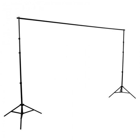 Backdrop Stand & Muslin Cotton Backdrop Video Photography Studio Kit - Bundle