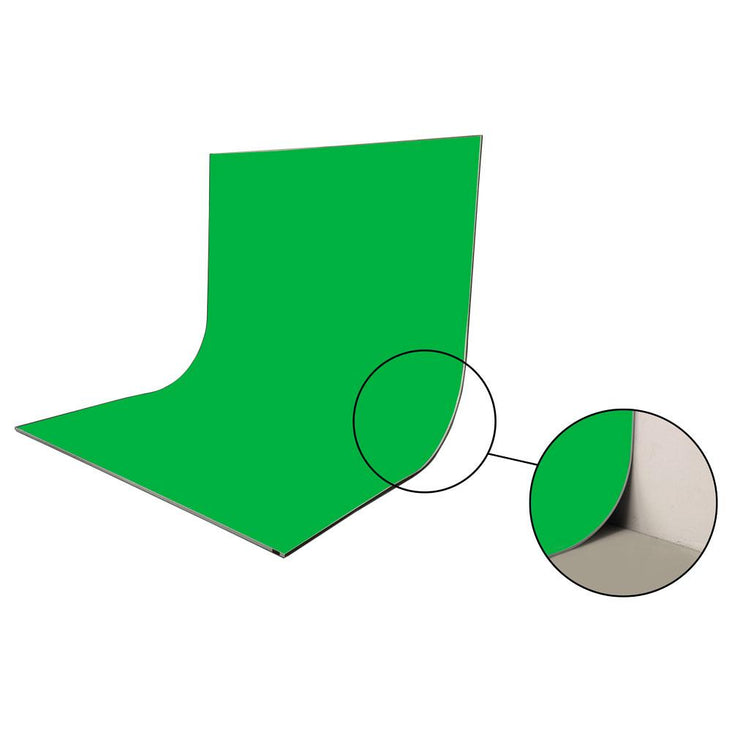 Easiframe® Curved Cyclorama Backdrop Stand Frame and Background Set - Bundle