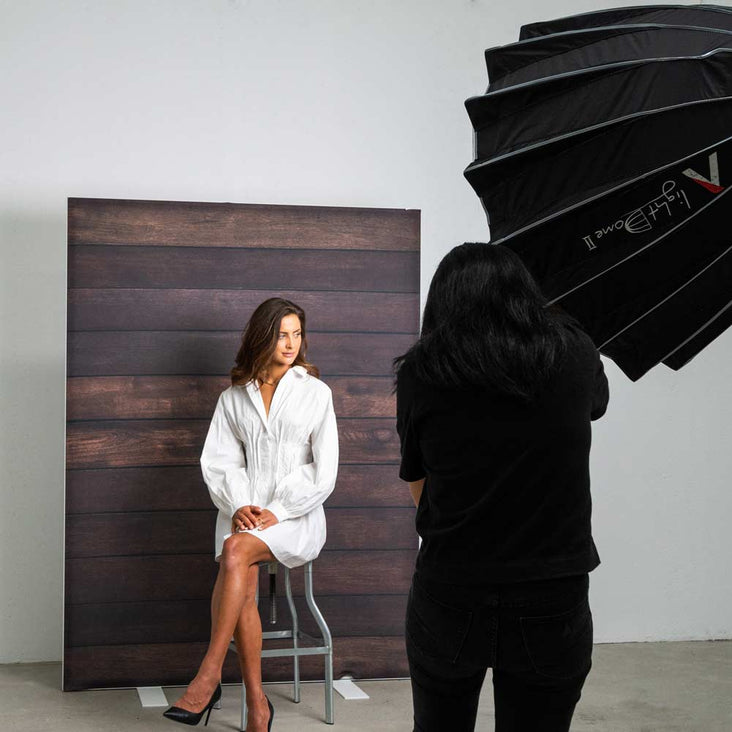 Easiframe® Double Sided Free Standing Backdrop Frame and Background Set