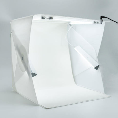 Foldio2 Plus 15" Inch All-in-One Photography Studio Tent Box (Includes Triple LED Light Strips) - Bundle