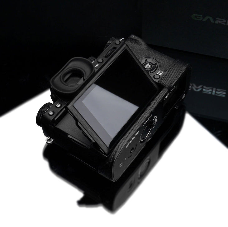 Gariz BL-XT2ABK Leather Camera Half Case Black for Fujifilm X-T2/X-T3 Fuji X-T2/X-T3