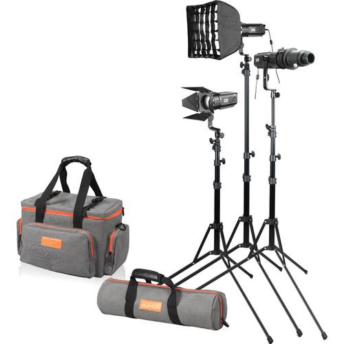 Kit lumières GODOX s30-D 3x30w Lumières LED continue et focalisante