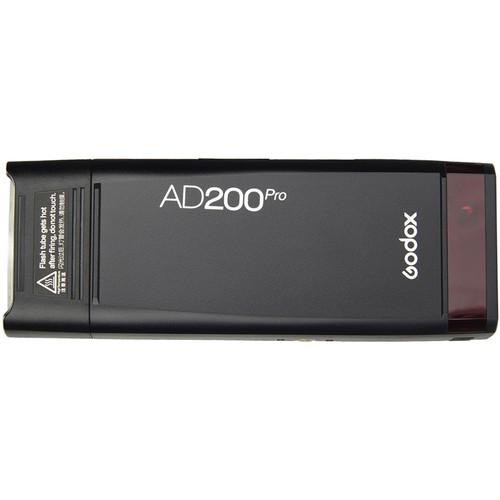 Godox Witstro AD200Pro 200W Cordless Portable Outdoor TTL Flash Strobe with BD-07 Barndoor Honeycomb Set - Bundle