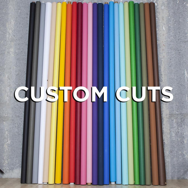 Spectrum 'CUSTOM CUTS' Non Reflective 272cm Paper Roll Backdrop (For Custom Sizing)