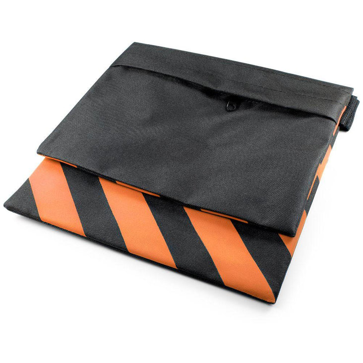 2x Heavy Duty 10kg Rated Orange / Black Sandbag (Empty) - Bundle