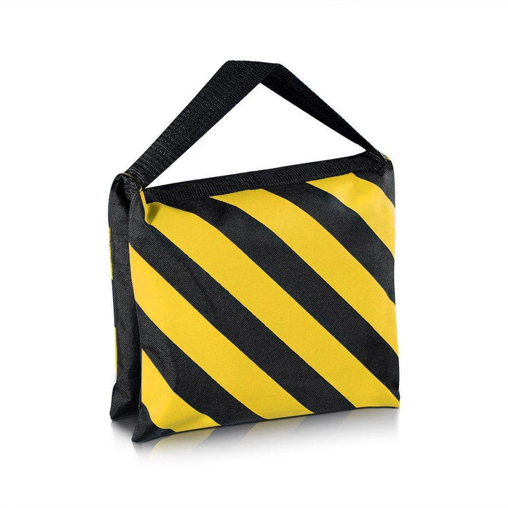 Heavy Duty 10kg Rated Yellow / Black Sandbag (Empty)