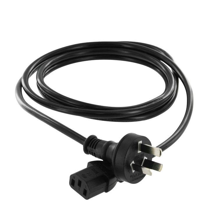 Spectrum Power Lead Cable Cord Male AC to Female IEC - 2m AU Kettle Plug