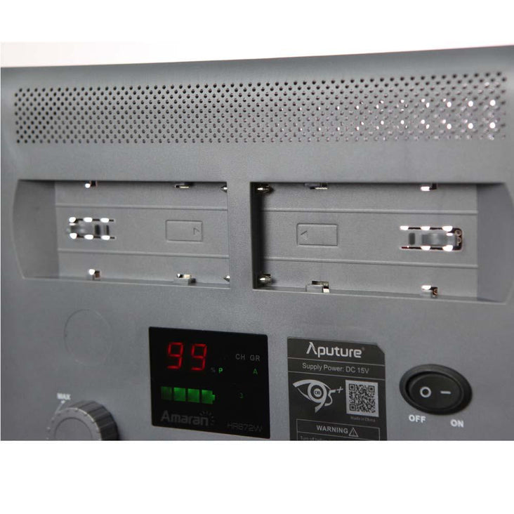 Aputure Amaran HR672C (Colour Temp Adjustable) CRI 95+ Portable LED Video Light with Remote Control