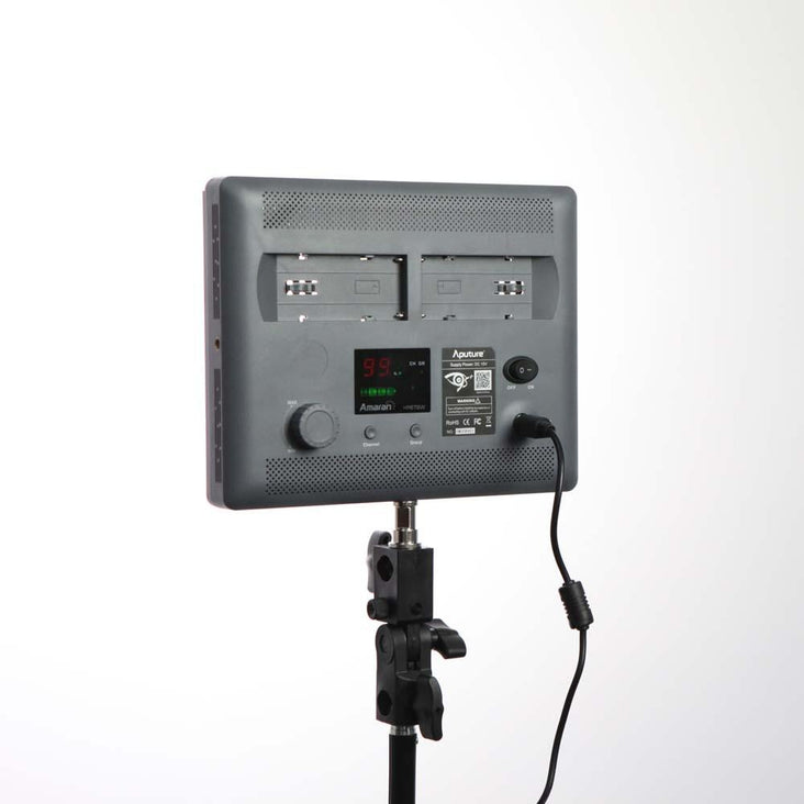 Aputure HR672 W/S/C LED Video Continuous Portable Lighting Kit & Boom