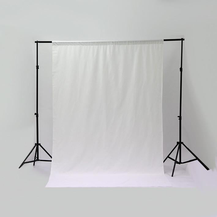 Complete Photography & Videography Kit with 3 Cotton Muslins Backdrop - Bundle