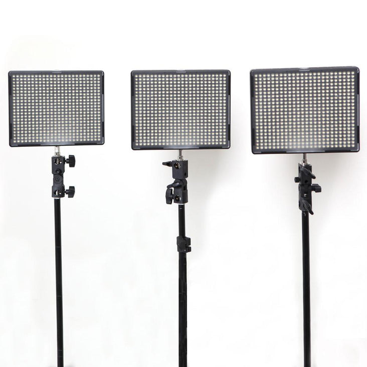 Aputure 4x LED Professional Photo Video Continuous Portable Lighting Kit with Backdrop Set (Medium)