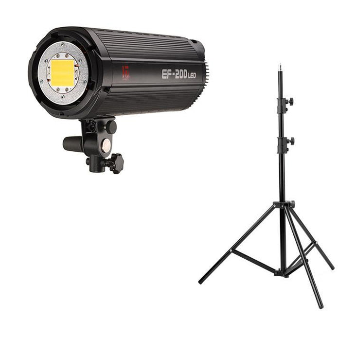 Jinbei 2 x EF200 V (400W) Continuous LED Photo & Video Lighting Kit