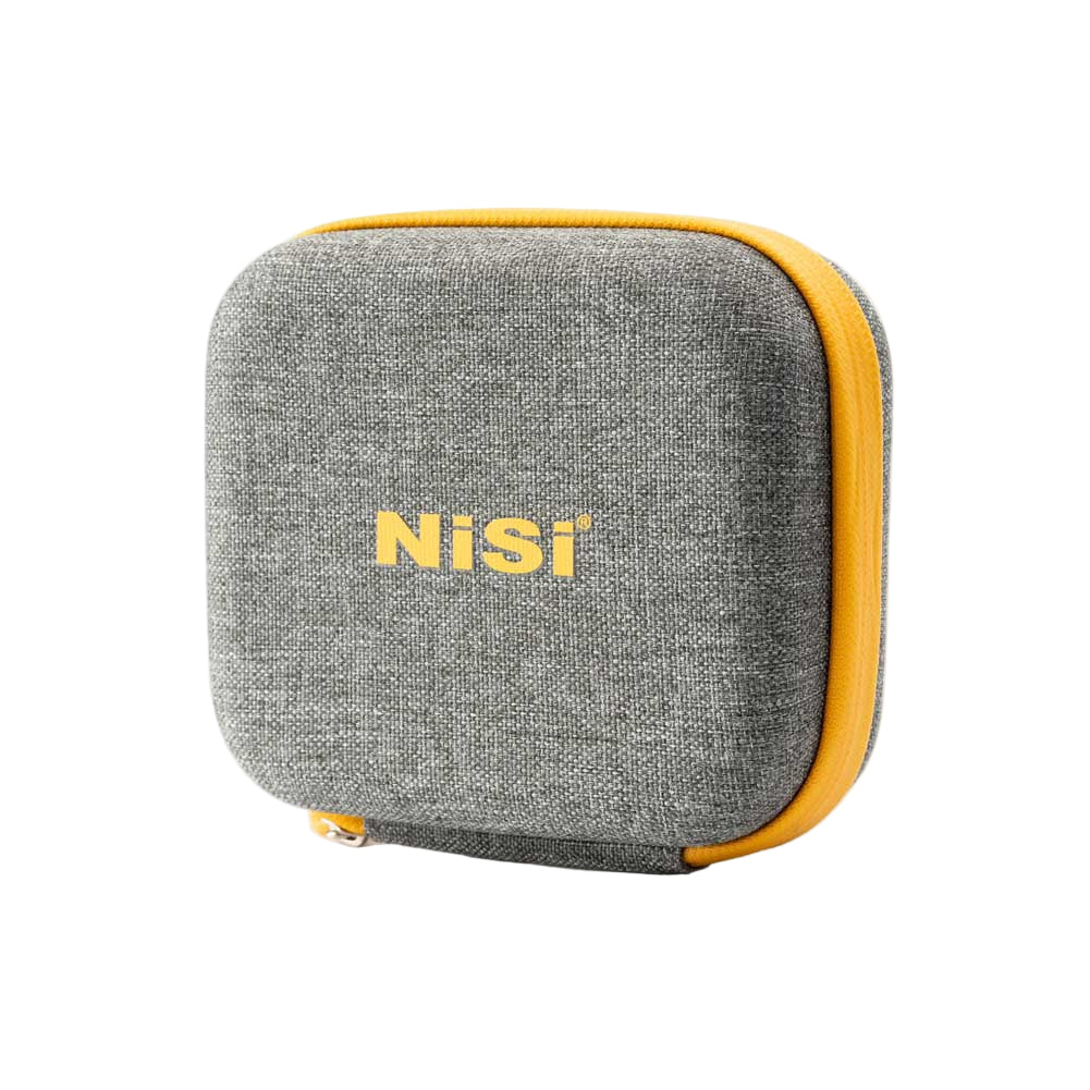 NiSi Sac Filtrant Caddy 100mm Gris - Pochette Protection Filtres Photo 100mm, Résistant à L'Eau, Jusqu'à 9 Filtres