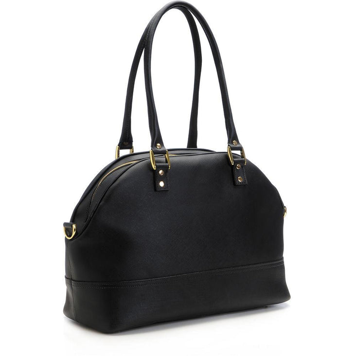 ONA Chelsea Camera Bag - Black Saffiano leather (ONA012BL)