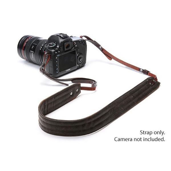 ONA PRESIDIO Camera Strap - Dark Truffle (Italian leather) ONA023LDB