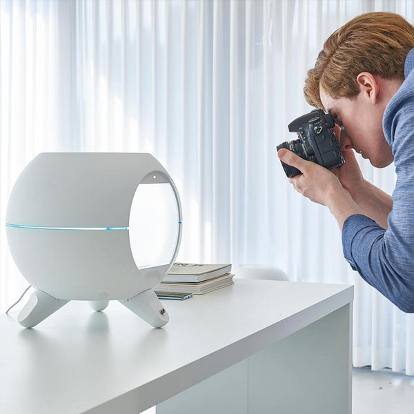 Foldio360 Smart Dome – Platine Tournante Intelligente Avec éclairage LED Intégré – 4367S