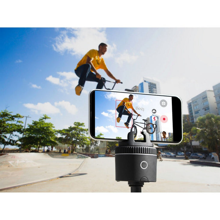 Pivo Pod Silver Auto-Tracking Smartphone Mount With Tripod (Standard Pack) - Bundle