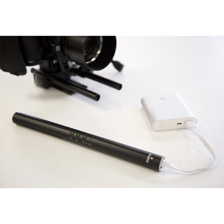 Rode NTG4+ Directional Condenser Microphone With Battery