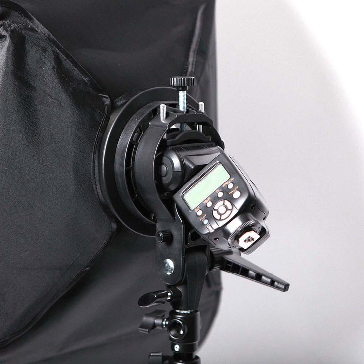 Strobist S-Type Bracket Off Camera Flash Speedlite Kit Bowens Mount (Modifiers Optional, Speedlite Excluded) - Bundle