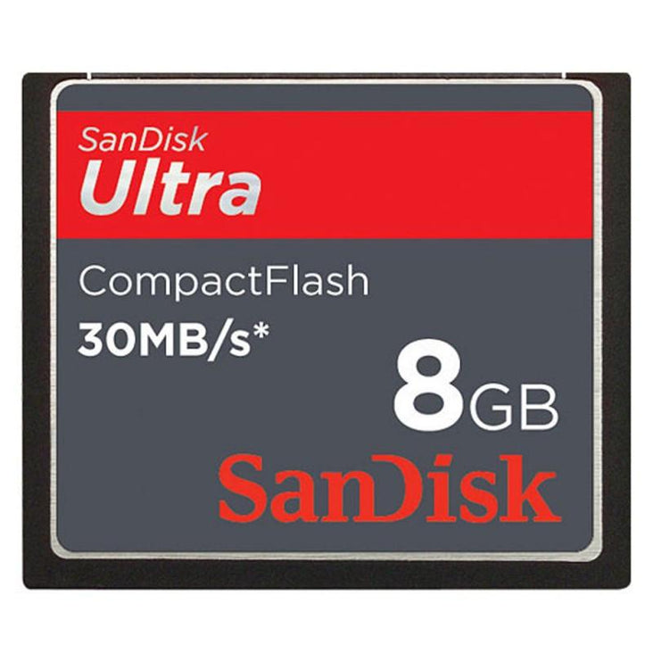 SanDisk Ultra 8gb CompactFlash Memory Card - 30mb/s