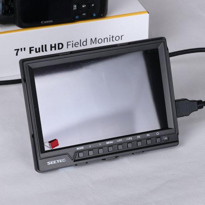 Seetec ST-4K7 7" IPS 4K HDMI Full HD 1920x1200 On-Camera Field Monitor