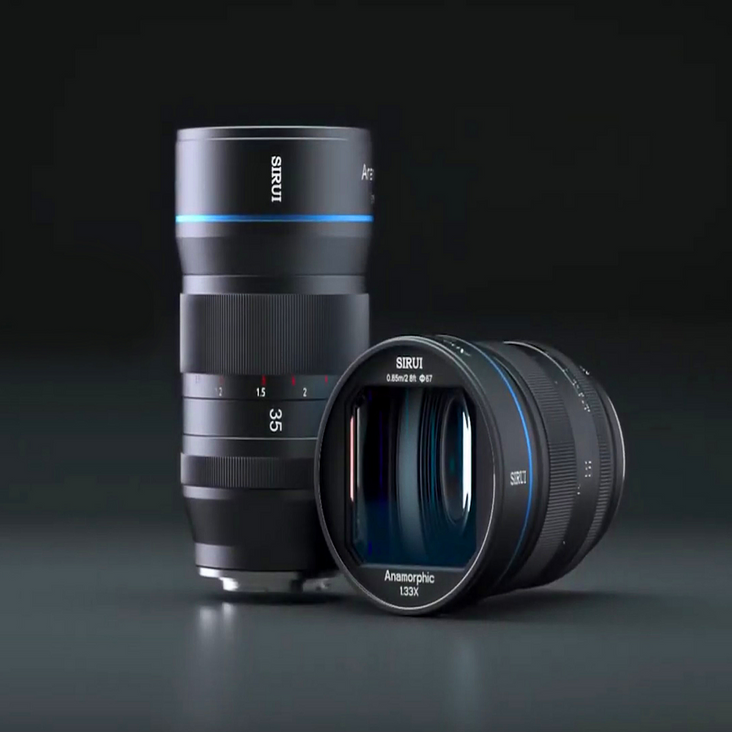 Sirui 50mm f/1.8 1.33x Anamorphic lens for Fuji X Mount