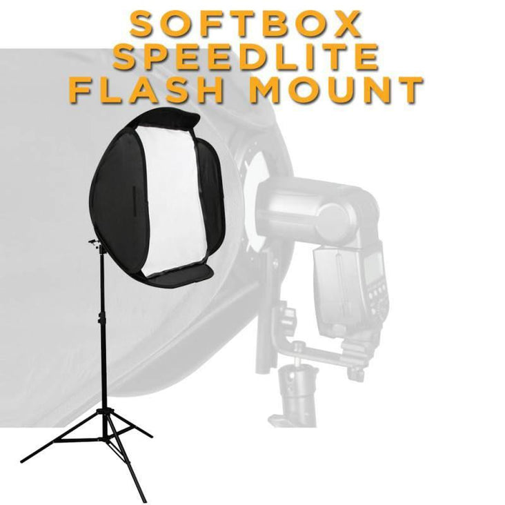 Hypop Off Camera Flash (OCF) Single Soft Box for Speedlites (Flash & Stand Excluded)