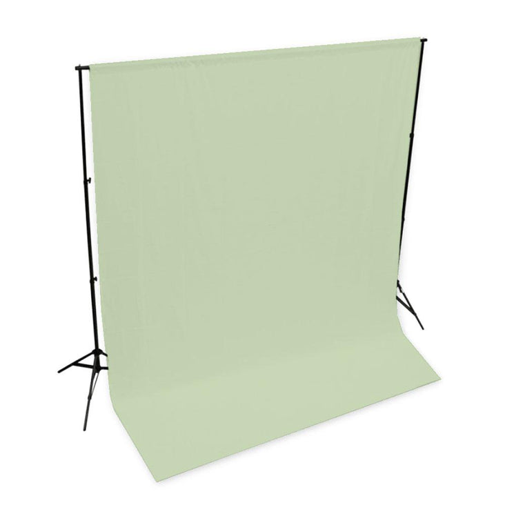 Spectrum 'Pastel Palette' Muslin Backdrop 3M x 6M - Holy Guacamole Green
